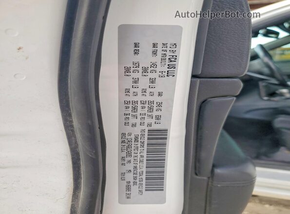 1C4RJFAG8JC420351 2018 JEEP GRAND White Vista de la etiqueta del VIN