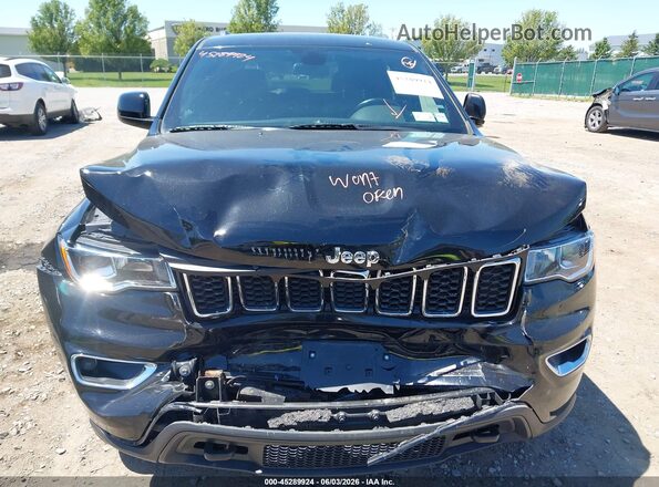 1C4RJFAG8KC569232 2019 JEEP GRAND CHEROKEE Black Вид щитка приладів
