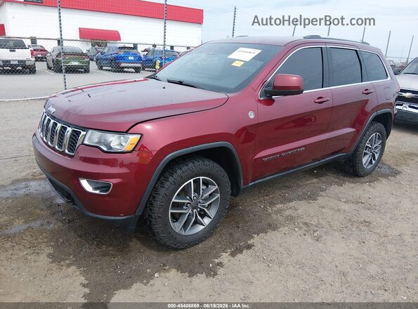 1C4RJFAG8LC301282 2020 JEEP GRAND CHEROKEE Red Առջևի ձախ երեք քառորդ տեսարան