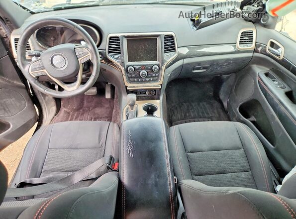 1C4RJFAG9GC393606 2016 JEEP GRAND Черный Вид панели приборов