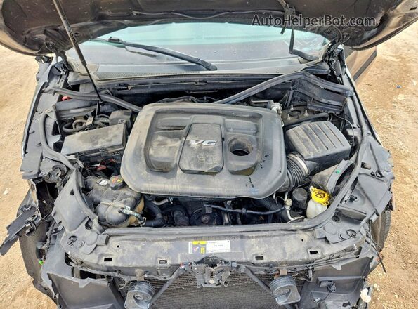 1C4RJFAG9GC393606 2016 JEEP GRAND Черный Вид задней части салона