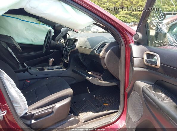 1C4RJFAG9GC425504 2016 JEEP GRAND CHEROKEE Red Widok wnętrza z przodu