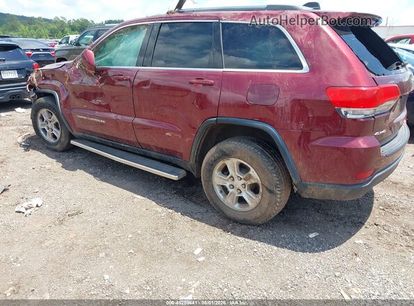 1C4RJFAG9GC425504 2016 JEEP GRAND CHEROKEE Red Tył lewy