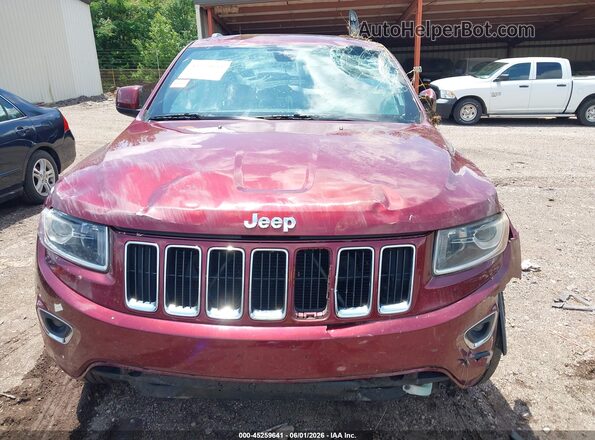 1C4RJFAG9GC425504 2016 JEEP GRAND CHEROKEE Red Widok deski rozdzielczej