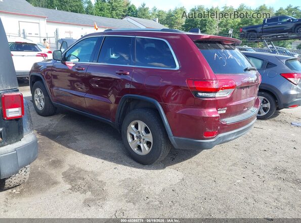 1C4RJFAG9HC615563 2017 JEEP GRAND CHEROKEE Maroon Հետևի ձախ