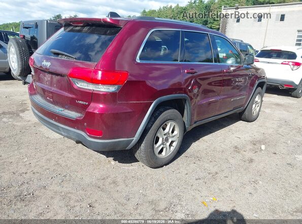 1C4RJFAG9HC615563 2017 JEEP GRAND CHEROKEE Maroon Հետևի աջ