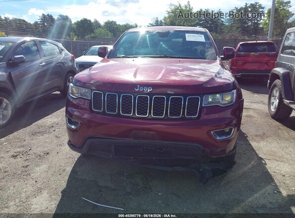 1C4RJFAG9HC615563 2017 JEEP GRAND CHEROKEE Maroon Դիմացի տեսք