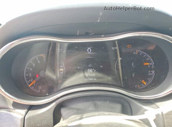 1C4RJFAG9JC111567 2018 JEEP GRAND Black Вид щитка приладів