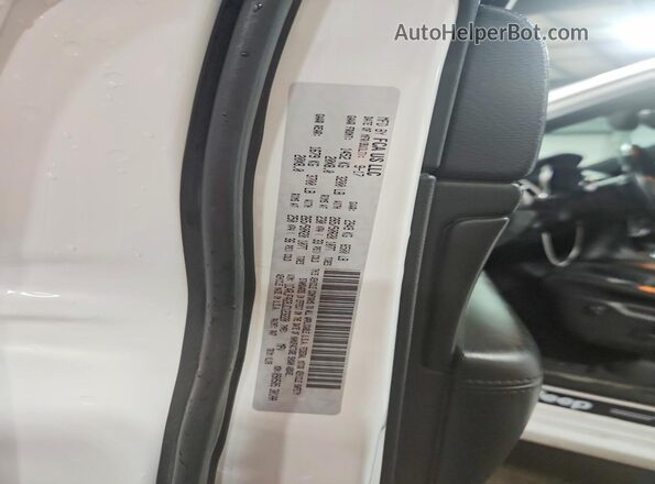 1C4RJFAG9JC123220 2018 JEEP GRAND White VIN კოდის სტიკერის ხედი