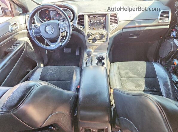 1C4RJFAG9JC272727 2018 JEEP GRAND Gray Dashboard view