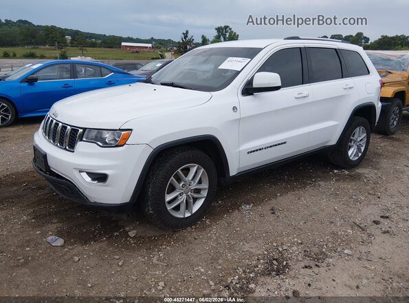 1C4RJFAG9JC350536 2018 JEEP GRAND CHEROKEE White Առջևի ձախ երեք քառորդ տեսարան