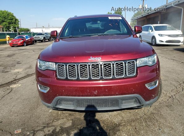 1C4RJFAG9KC638140 2019 JEEP GRAND Burgundy Вид спереду
