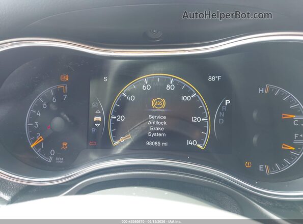 1C4RJFAG9KC653219 2019 JEEP GRAND CHEROKEE Silver უკანა სავარძლების ხედი