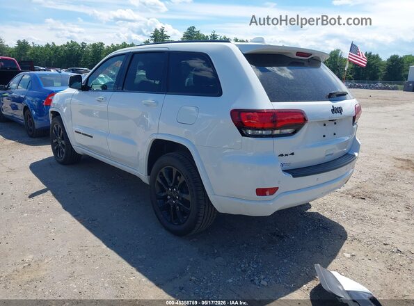 1C4RJFAG9MC858722 2021 JEEP GRAND CHEROKEE Белый Задняя левая четверть