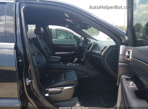 1C4RJFAGXGC365507 2016 JEEP GRAND CHEROKEE Black Widok wnętrza z przodu