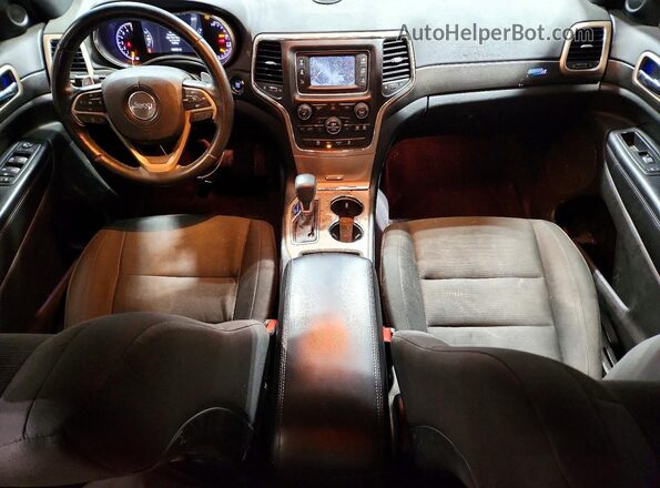 1C4RJFAGXGC425642 2016 JEEP GRAND Black წინა პანელის ხედი