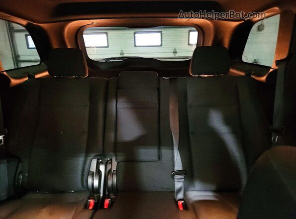 1C4RJFAGXGC425642 2016 JEEP GRAND Black უკანა სავარძლების ხედი