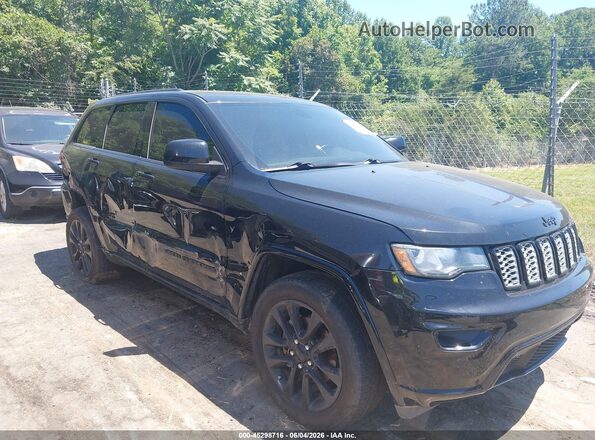 1C4RJFAGXJC123033 2018 JEEP GRAND CHEROKEE Black Սալոնի հետևի տեսք