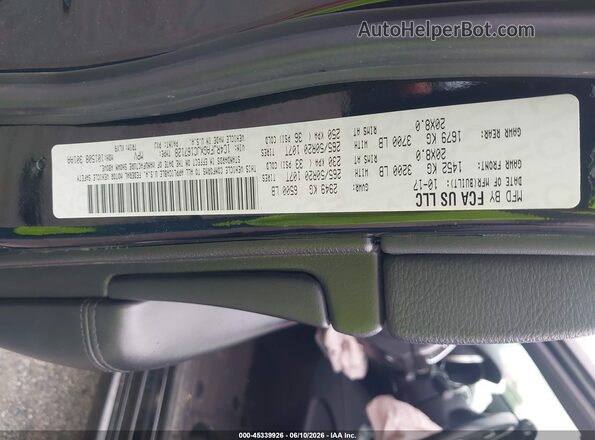 1C4RJFAGXJC167128 2018 JEEP GRAND CHEROKEE Black Vista del compartimento del motor