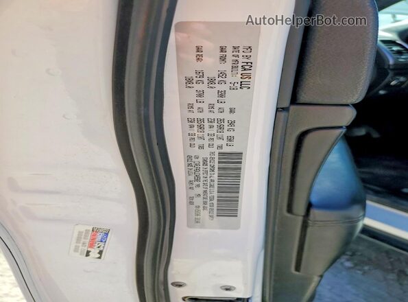 1C4RJFAGXJC405902 2018 JEEP GRAND White VIN sticker view