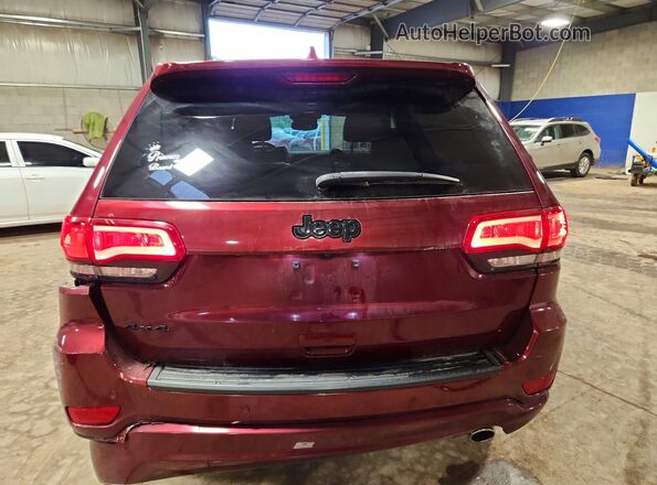 1C4RJFAGXLC243207 2020 JEEP GRAND Maroon უკანა ხედი