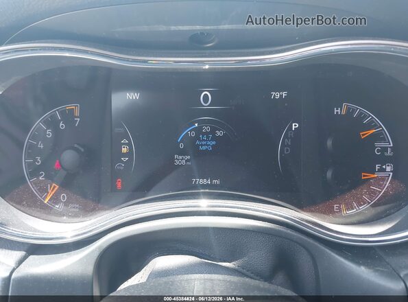 1C4RJFAGXLC405417 2020 JEEP GRAND CHEROKEE White Հետևի նստատեղերի տեսք
