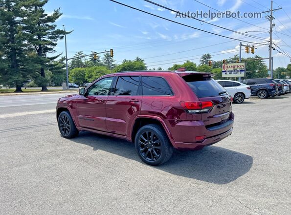 1C4RJFAGXMC581014 2021 JEEP GRAND Burgundy Задня права чверть