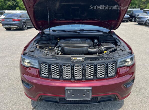 1C4RJFAGXMC581014 2021 JEEP GRAND Burgundy Вид панелі приладів