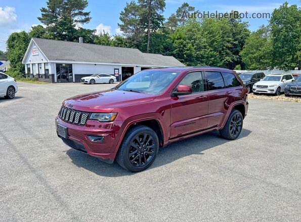 1C4RJFAGXMC581014 2021 JEEP GRAND Burgundy Задня ліва чверть