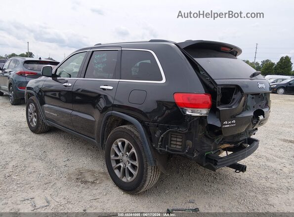 1C4RJFBG0GC412056 2016 JEEP GRAND CHEROKEE Black Tył lewy