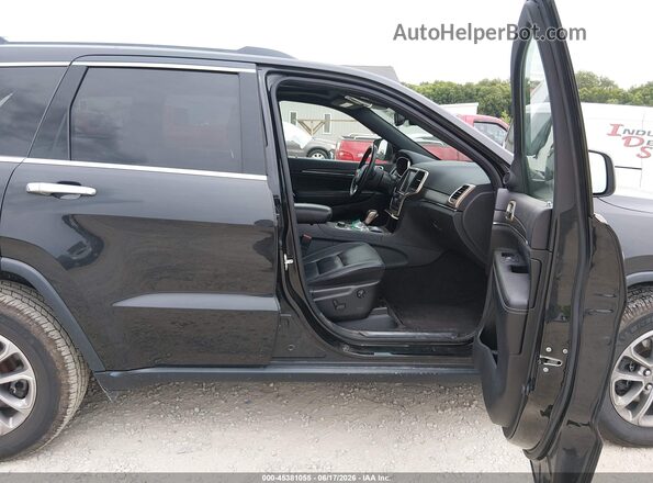 1C4RJFBG0GC412056 2016 JEEP GRAND CHEROKEE Black Widok wnętrza z przodu