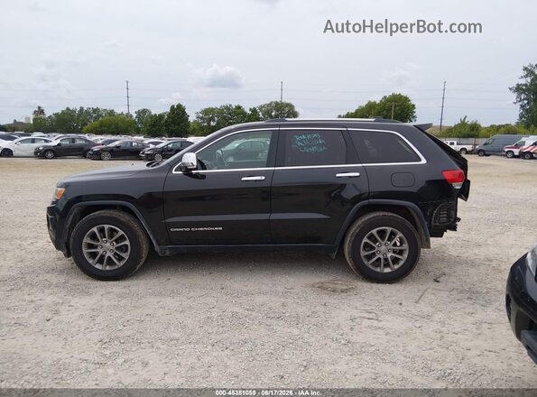1C4RJFBG0GC412056 2016 JEEP GRAND CHEROKEE Black Widok wnętrza 360 stopni