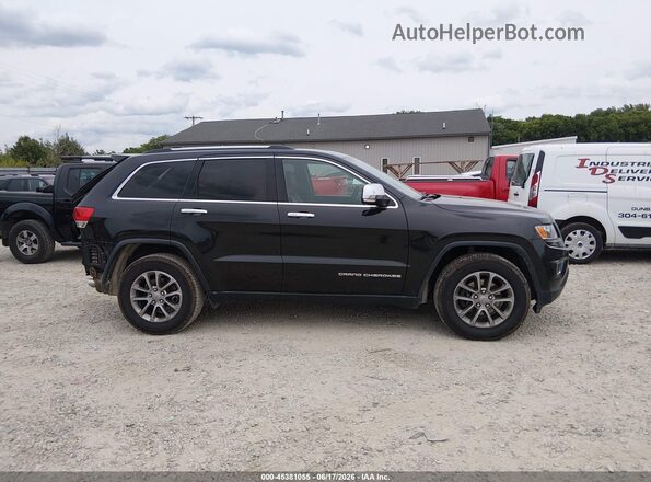 1C4RJFBG0GC412056 2016 JEEP GRAND CHEROKEE Black Widok wnętrza z tyłu