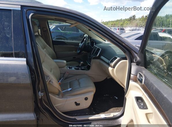 1C4RJFBG0GC495942 2016 JEEP GRAND CHEROKEE Gray Front interior view
