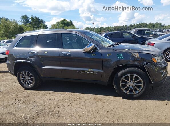 1C4RJFBG0GC495942 2016 JEEP GRAND CHEROKEE Gray Rear interior view