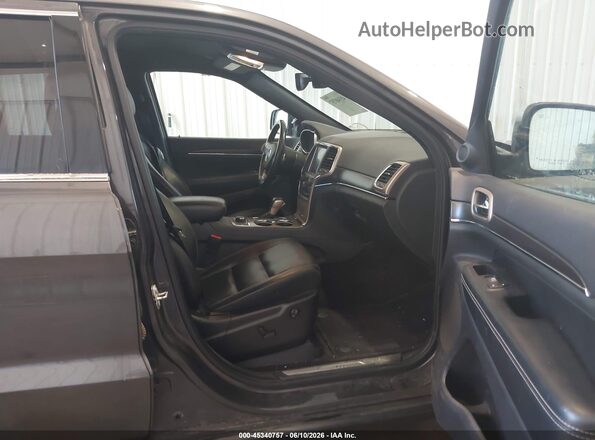 1C4RJFBG0HC904457 2017 JEEP GRAND CHEROKEE Gray წინა სალონის ხედი