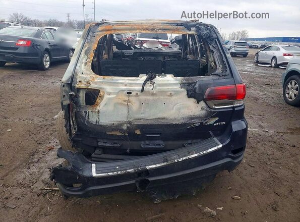 1C4RJFBG0JC172367 2018 JEEP GRAND Blue Vista trasera