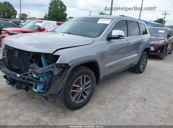 1C4RJFBG0JC379356 2018 JEEP GRAND CHEROKEE Silver Передня ліва чверть