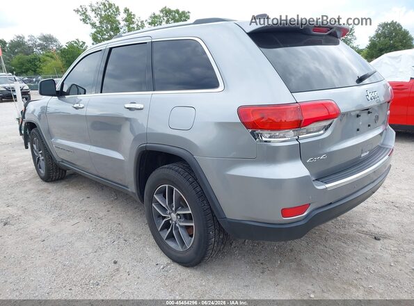 1C4RJFBG0JC379356 2018 JEEP GRAND CHEROKEE Silver Задня ліва чверть