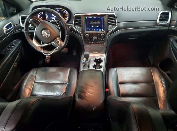 1C4RJFBG0JC424294 2018 JEEP GRAND Black Widok tylnych siedzeń