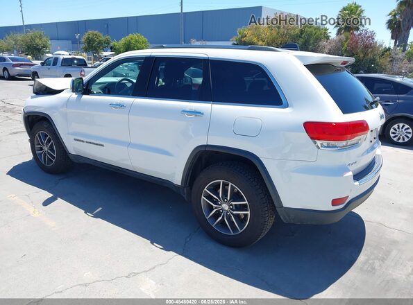 1C4RJFBG0JC493082 2018 JEEP GRAND CHEROKEE Белый Задняя левая четверть