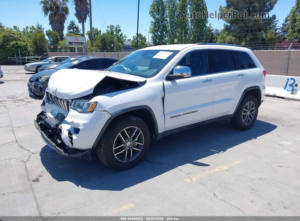 1C4RJFBG0JC493082 2018 JEEP GRAND CHEROKEE Белый Передняя левая четверть