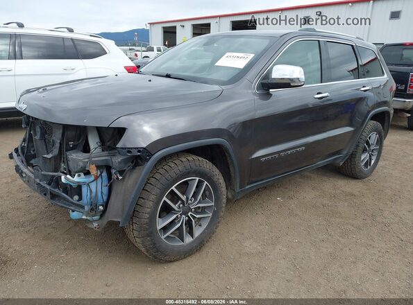 1C4RJFBG0LC263173 2020 JEEP GRAND CHEROKEE Gray Առջևի ձախ երեք քառորդ տեսարան