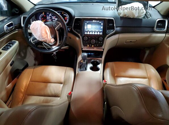 1C4RJFBG1GC337562 2016 JEEP GRAND Белый Вид панели приборов