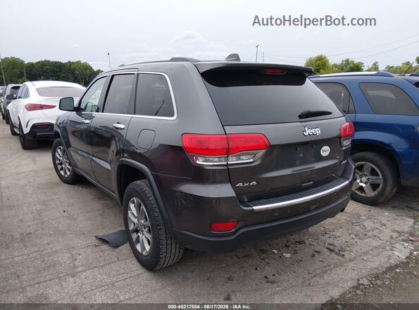 1C4RJFBG1GC381433 2016 JEEP GRAND CHEROKEE Gray Tył lewy