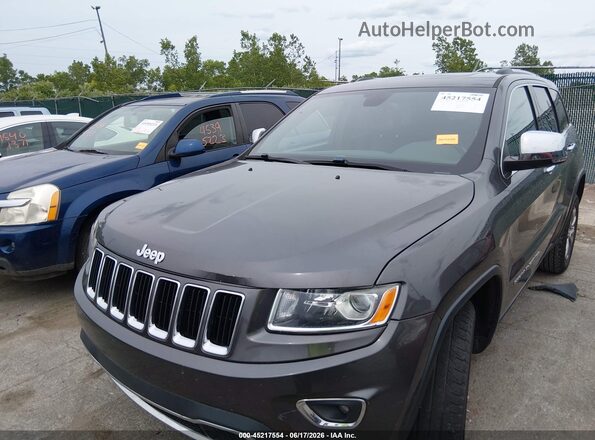 1C4RJFBG1GC381433 2016 JEEP GRAND CHEROKEE Gray Widok z przodu