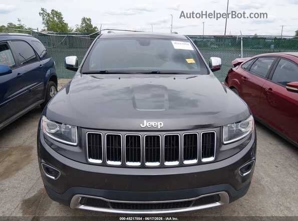 1C4RJFBG1GC381433 2016 JEEP GRAND CHEROKEE Gray Widok zestawu wskaźników