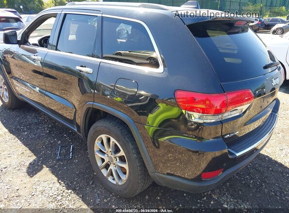 1C4RJFBG1GC414883 2016 JEEP GRAND CHEROKEE Black უკანა მარცხენა