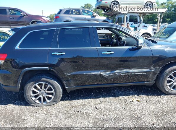 1C4RJFBG1GC414883 2016 JEEP GRAND CHEROKEE Black უკანა სალონის ხედი
