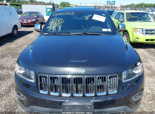 1C4RJFBG1GC414883 2016 JEEP GRAND CHEROKEE Black ხელსაწყოთა პანელის ხედი